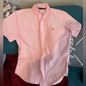 Ralph Lauren Light Pink Button-Down Shirt